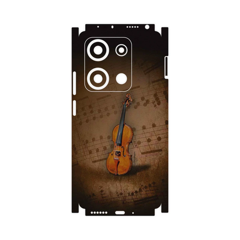 برچسب پوششی ماهوت مدل Violin_Instrument-FullSkin مناسب برای گوشی موبایل شیائومی Redmi Note 14S