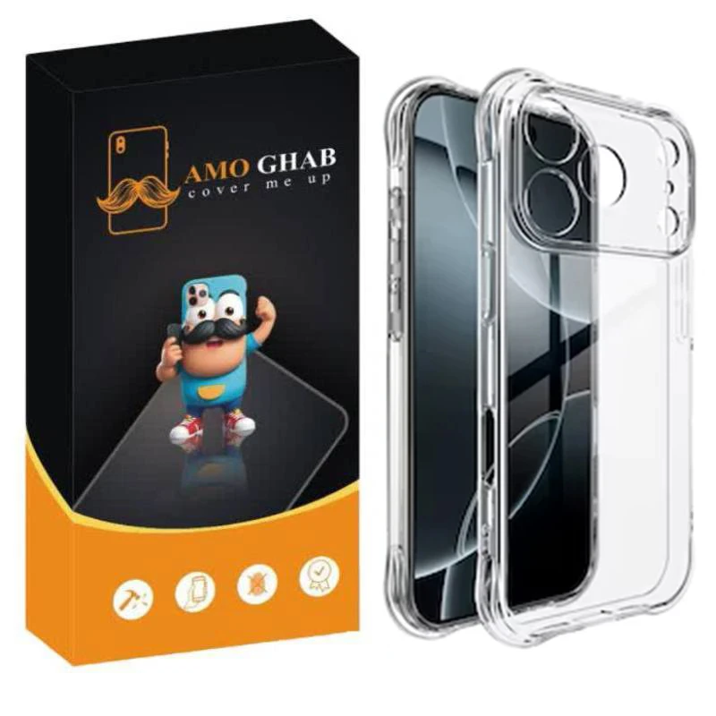کاور عمو قاب مدل Crystal مناسب برای گوشی موبایل اپل Iphone 17 Pro Max