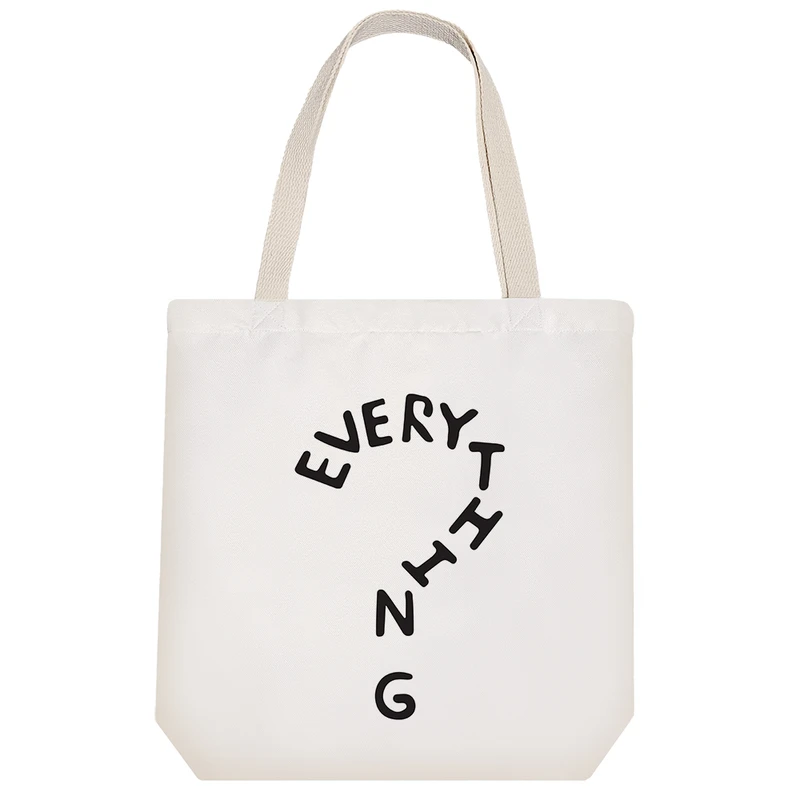 ساک خرید پارچه ای خندالو طرح سوال مدل توت بگ کد 6859