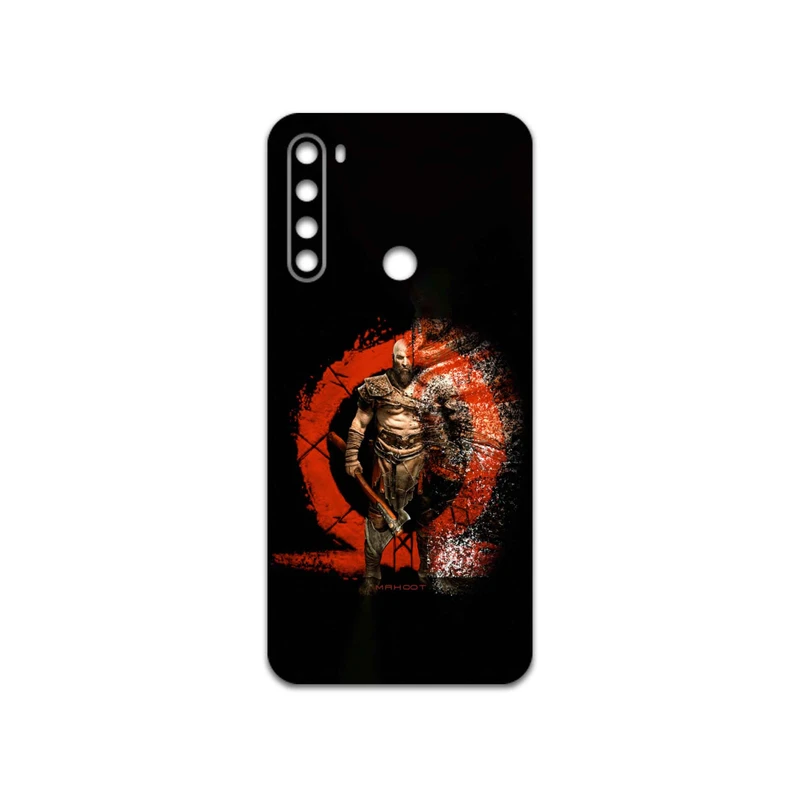 برچسب پوششی ماهوت مدل God-Of-War-Game مناسب برای گوشی موبایل شیائومی Redmi Note 8 2021