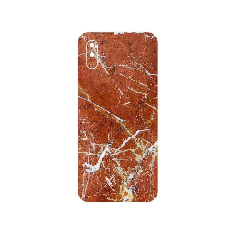 برچسب پوششی ماهوت مدل Red Marble مناسب برای گوشی موبایل آنر 9A