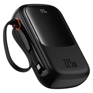 پاوربانک باسئوس مدل QPOW PRO + DIGITAL DISPLAY  ظرفیت 20000 میلی آمپر ساعت