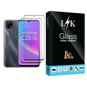 LKG LK Glass MIX002 Screen Protector For Realme C25s Pack Of 2