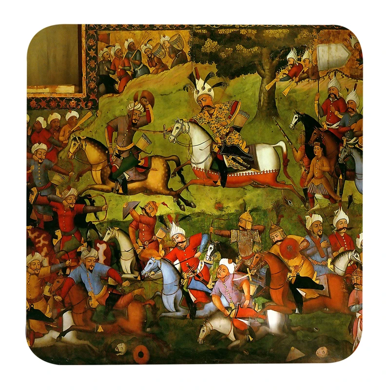 مگنت طرح نقاشی قهوه خانه ای کد G1055 