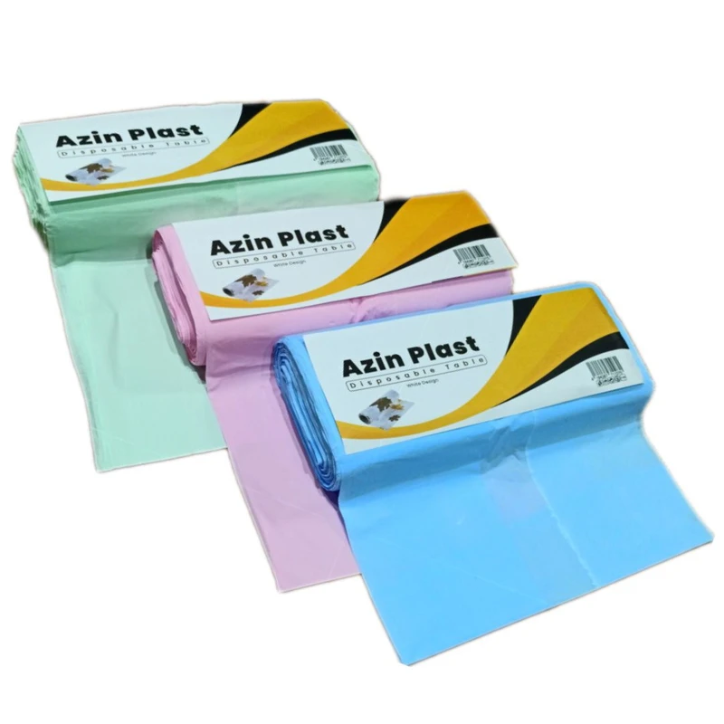 عکس شماره 3 : سفره یکبار مصرف آذین پلاست مدل economic کد 1kg رول 100 متری