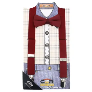 ست ساسبند و پاپیون پسرانه سی اچ آر مدل  KTIE019CNCN