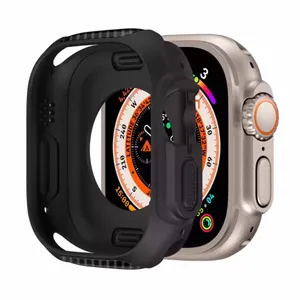 کاور مدل سیلیکونی مناسب برای اپل واچ 49 میلی متری