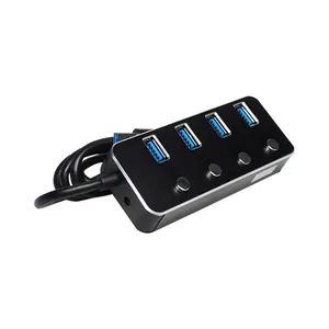 هاب 4 پورت USB3.0 کی نت مدل K-HUAMH504