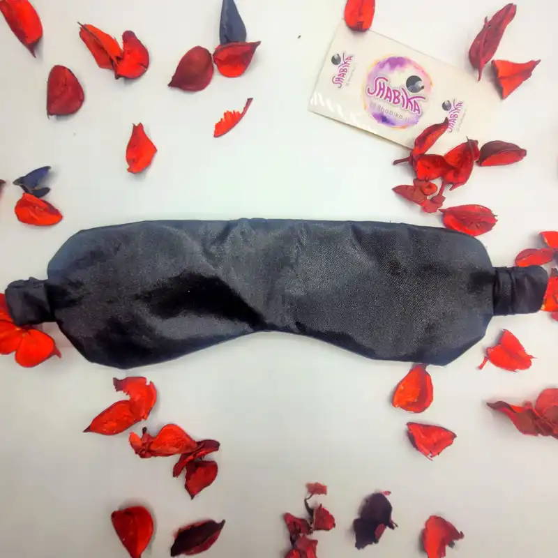 کلاه زنانه مدل ساتن به همراه چشم بند و کش مو