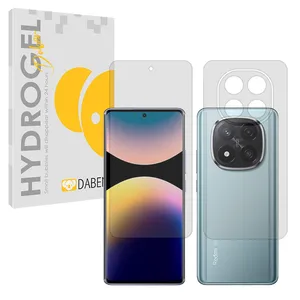 Daben Matte model Tough screen protector suitable for Xiaomi Redmi Note 14 Pro Plus 5G mobile phone along with the back of the phone