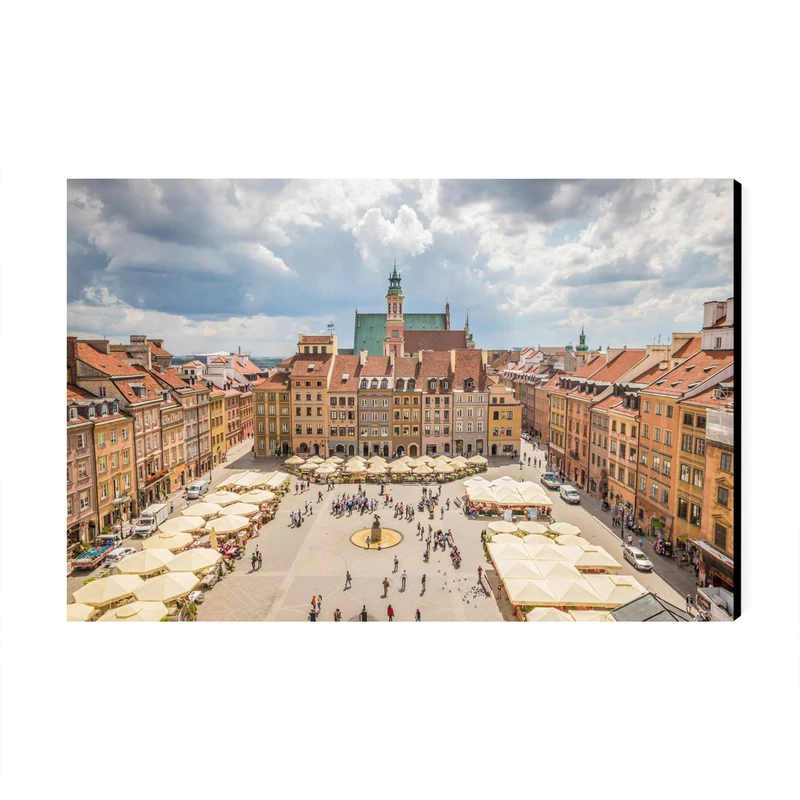 تابلو شاسی عرش طرح گردشگری لهستان مدل شهر تاریخی ورشو کد As5852