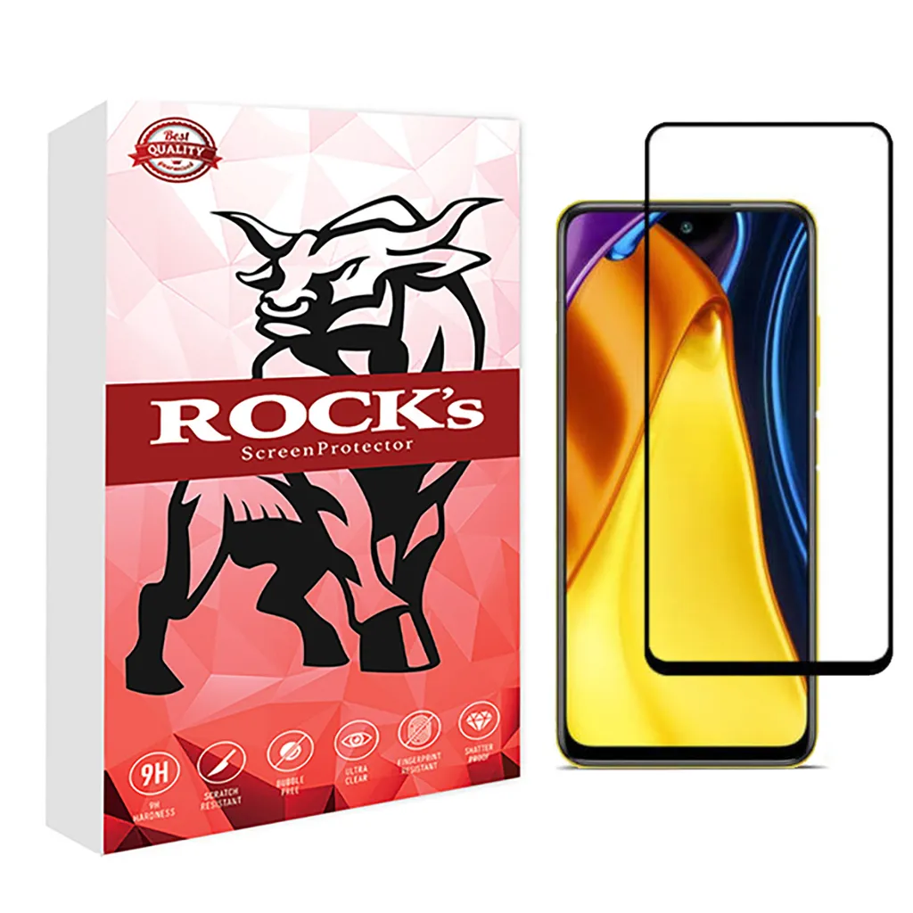 محافظ صفحه نمایش سرامیکی مات راکز مدل CRM مناسب برای گوشی موبایل شیائومی Poco M3 Pro 5G