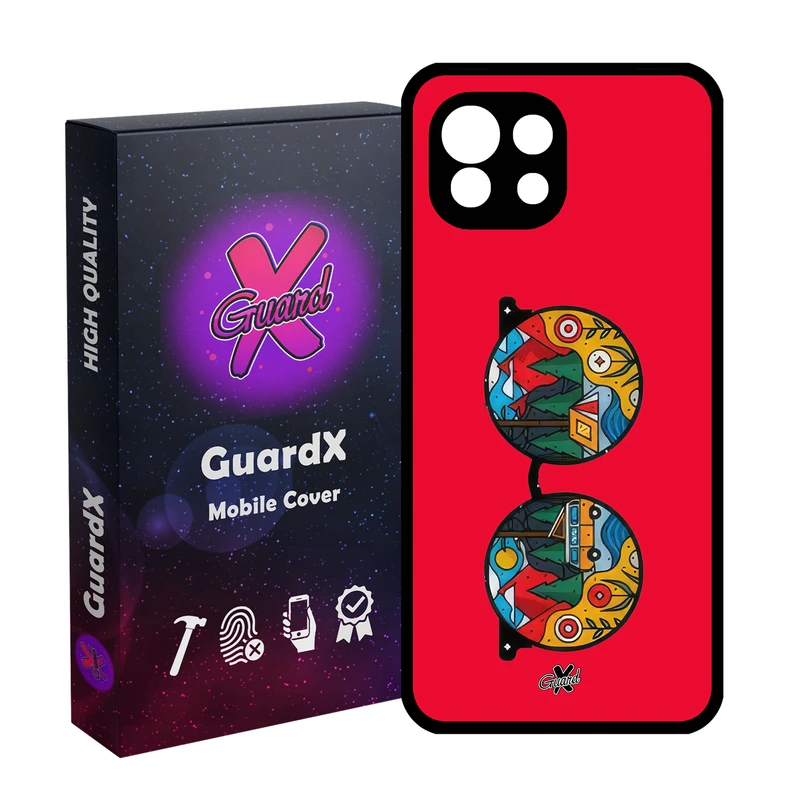 کاور گارد ایکس طرح عینک مدل Glass10638 مناسب برای گوشی موبایل شیائومی  MI 11 Lite