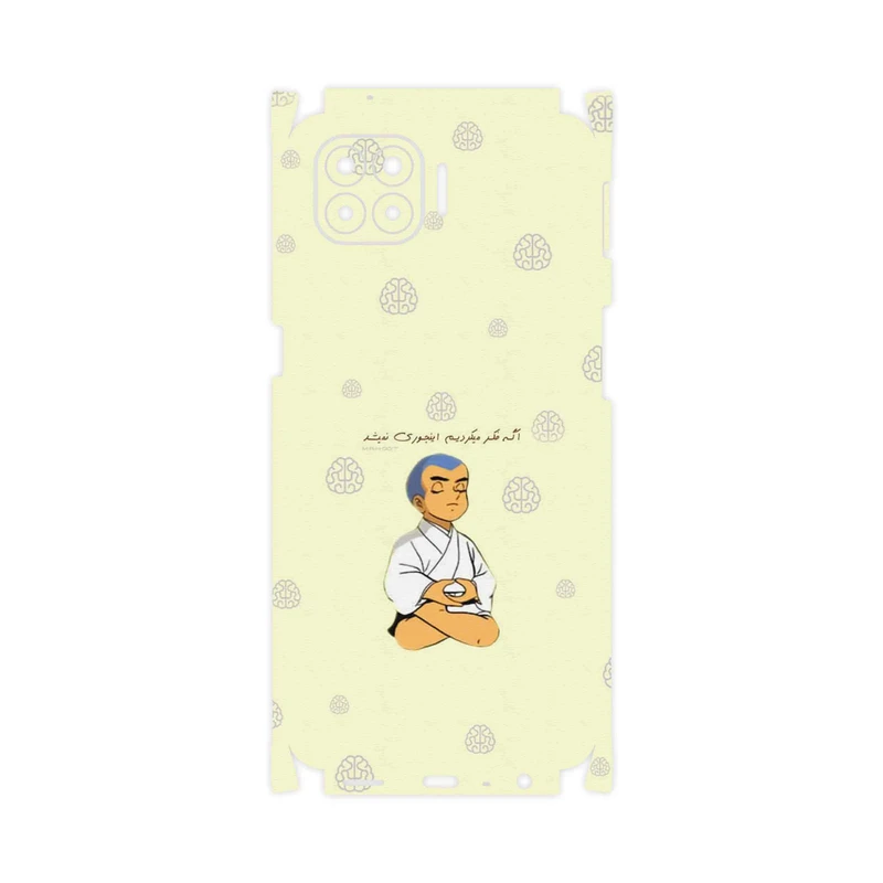 برچسب پوششی ماهوت مدل Ikkyu-san-FullSkin مناسب برای گوشی موبایل اپو A93