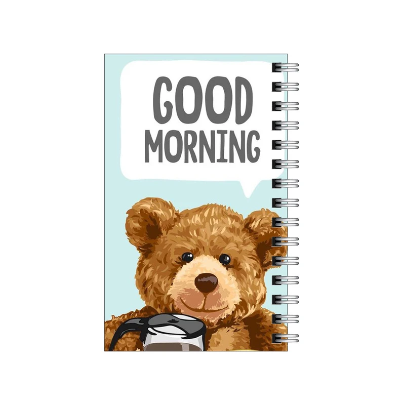 دفترچه یادداشت مدل to do list طرح صبح بخیر خرسی کد 5341241