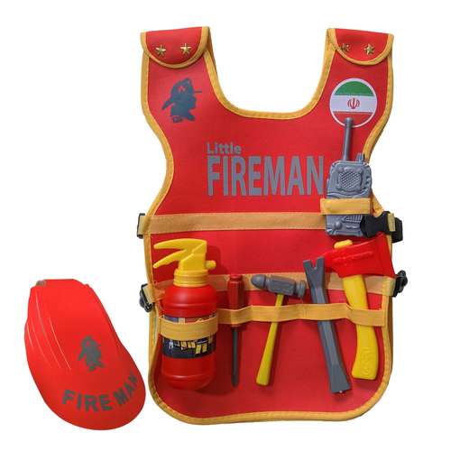 ست ایفای نقش مدل جلیقه طرح آتشنشان