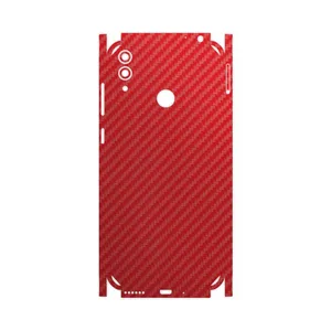 MAHOOT Red-Fiber-FullSkin Cover Sticker for Honor 8C