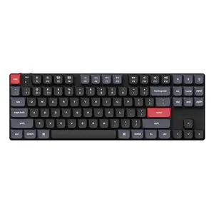 کیبورد مخصوص بازی کیکورن مدل K1 Pro RGB Red Switch