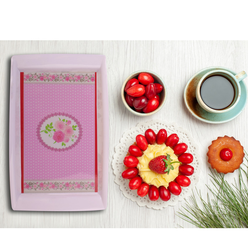 سینی مهروز مدل SE-B3-692 طرح FLOWER