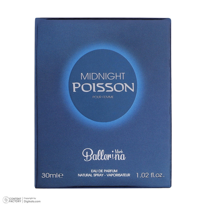 ادوپرفیوم زنانه بالرینا مدل Midnight Poisson حجم 30 میلی‌لیتر