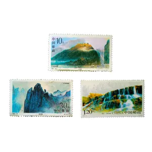 تمبر یادگاری مدل طبیعت کد China-500 مجموعه 3 عددی