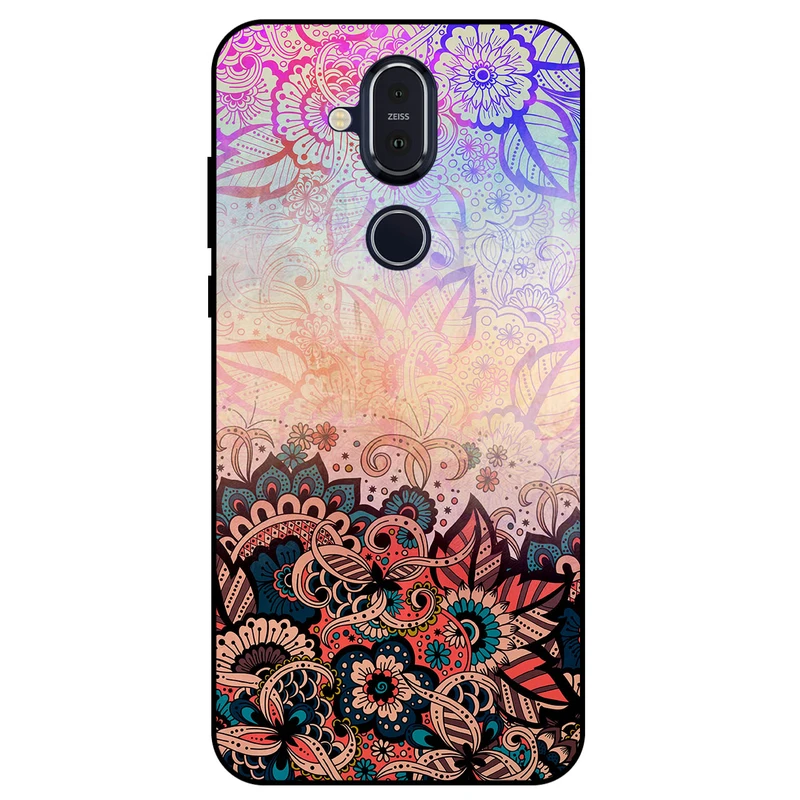 کاور مگافون طرح بته جقه مدل 7727 مناسب برای گوشی موبایل نوکیا 8.1 / X7   