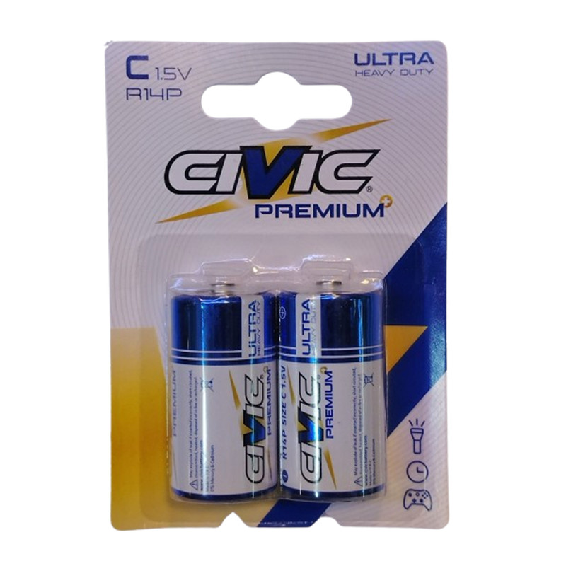 باتری C سیویک مدل ULTRA-HEAVY-DUTY بسته ۲ عددی
