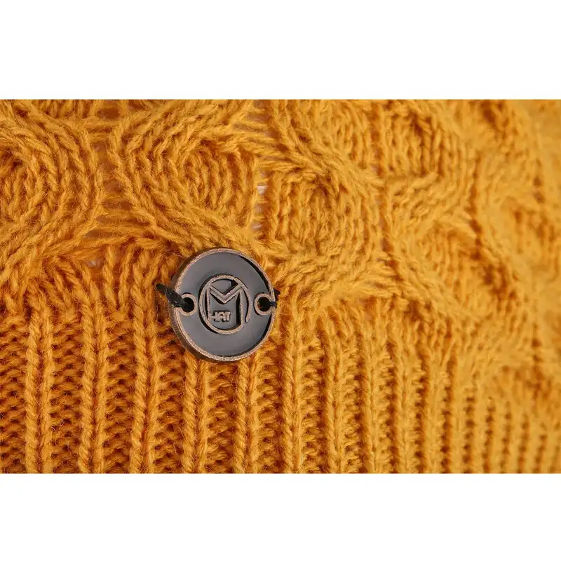 ست کلاه و شالگردن بافتنی مدل داخل خز