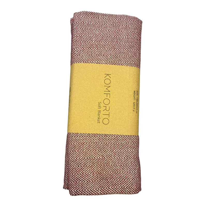 شال مبل مدل کامفورت طرح زیکزاک سایز 205x150