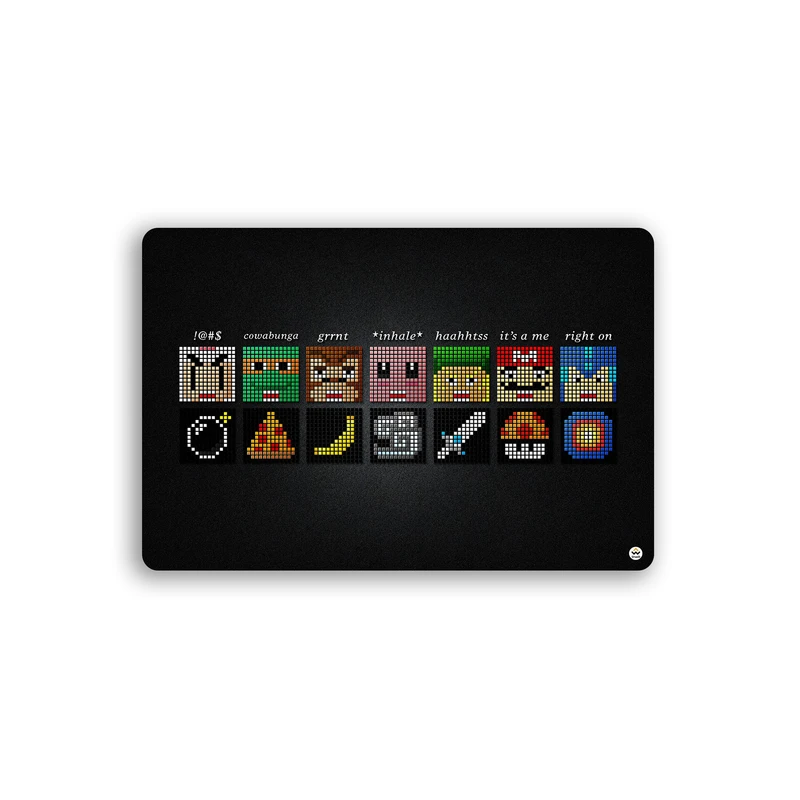 ماوس پد گیمینگ شادیت مدل پیکسلی کد1969 سایز 37*24 سانتی متر