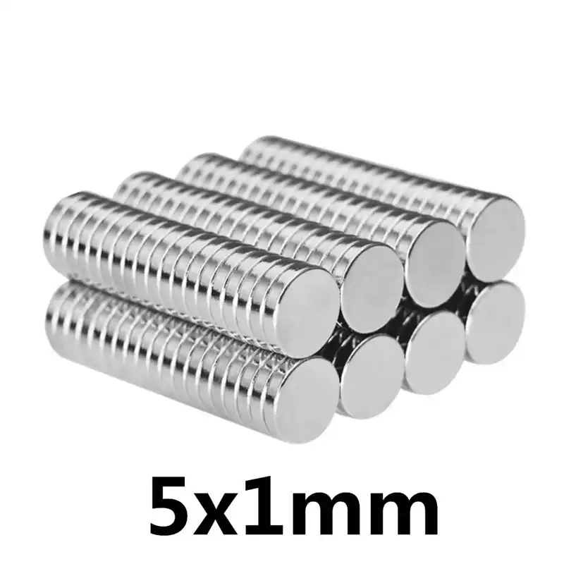 آهن ربا مدل نئودیمیوم دیسک D5x1mm بسته 10عددی