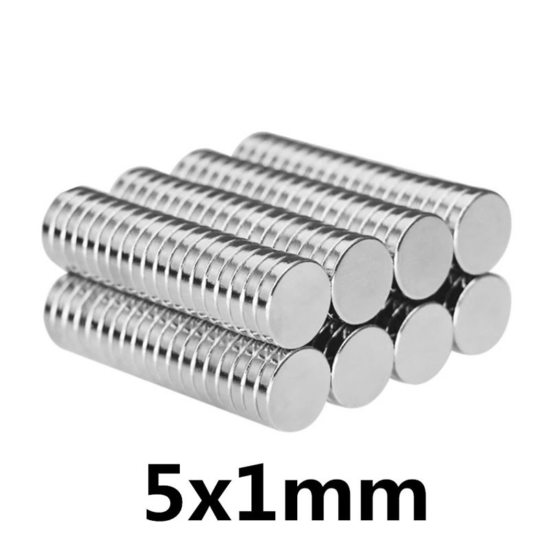آهن ربا مدل نئودیمیوم دیسک D5x1mm بسته 10عددی