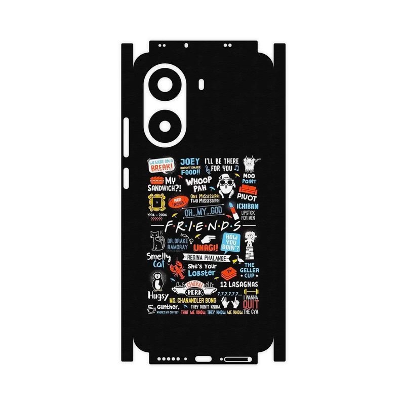 برچسب پوششی ماهوت مدل Friends 2-FullSkin مناسب برای گوشی موبایل شیائومی Poco X7 Pro
