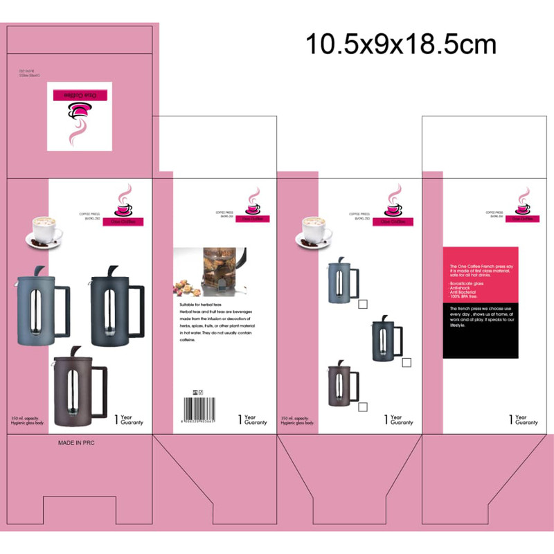 فرنچ پرس وان کافی مدل BV090-600new