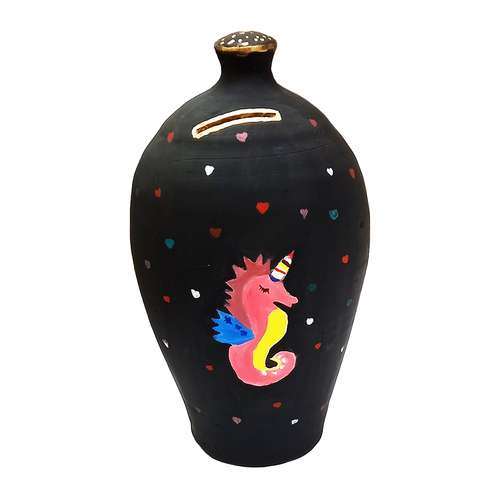 قلک سفالی مدل یونیکورن 07