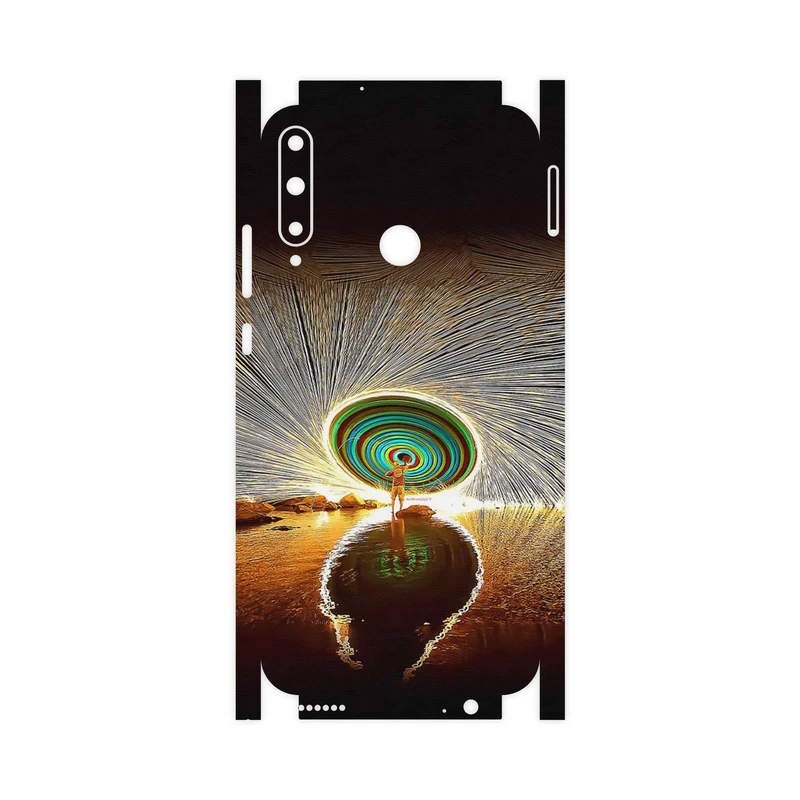 برچسب پوششی ماهوت مدل Night Light Fountain-FullSkin مناسب برای گوشی موبایل هوآوی Y7p