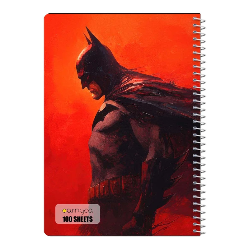 دفتر مشق 100 برگ سیمی کارنیکا طرح بتمن Batman کد 39998