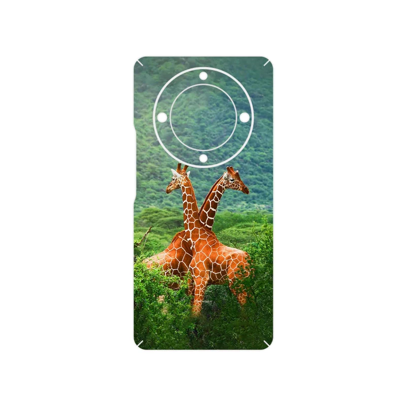 برچسب پوششی ماهوت مدل Giraffe مناسب برای گوشی موبایل آنر X9a