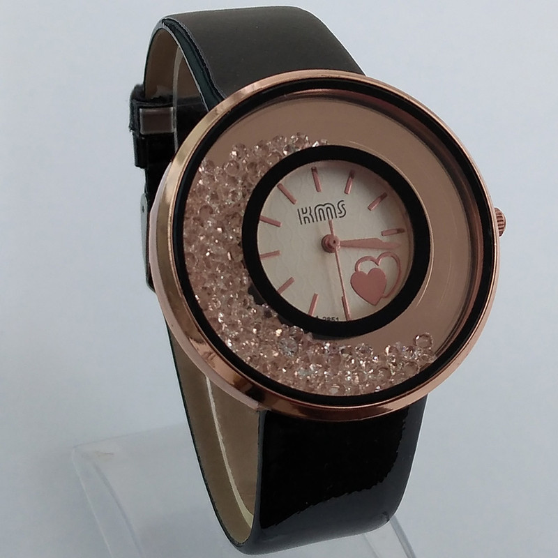 ساعت مچی عقربه ای دخترانه مدل دورشنی کد 422