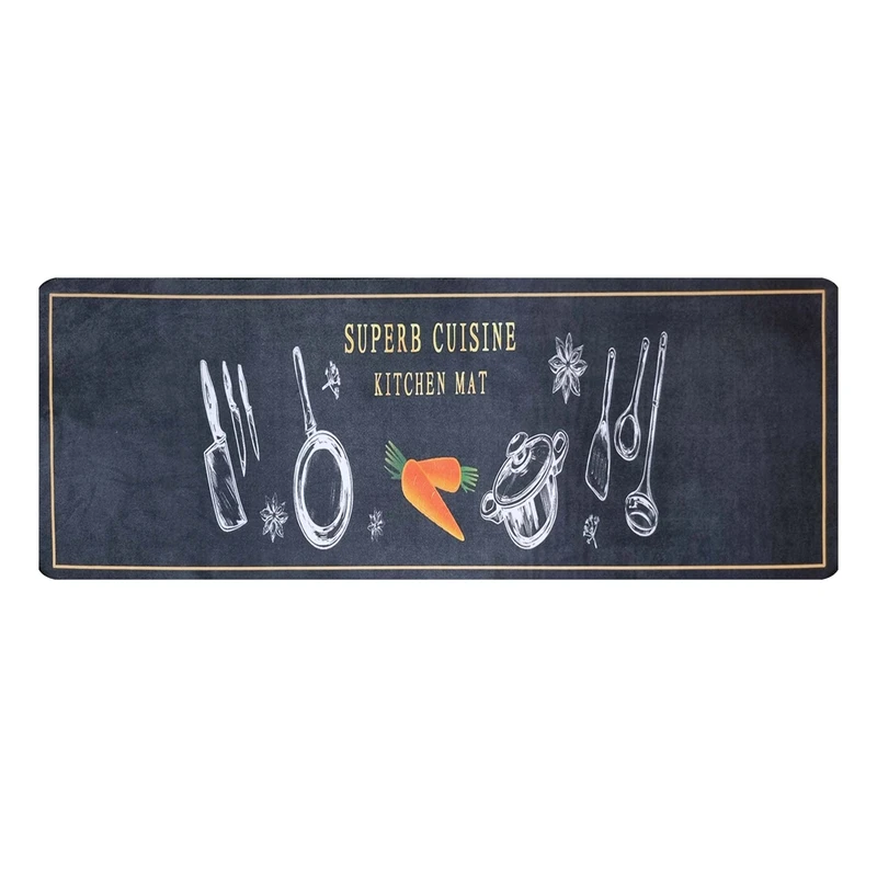 پادری مدل فرشینه آشپزخانه فانتزی کد K-23 سایز 50*150 سانتی متر مناسب برای فضای داخلی