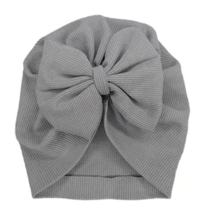 توربان نوزادی مدل پاپیون دار ساده