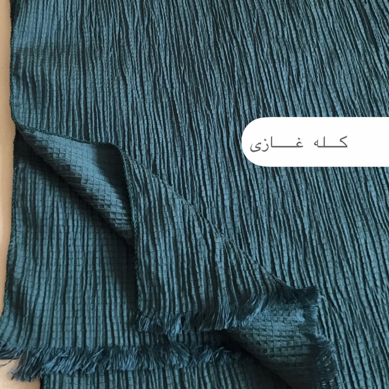 شال زنانه مدل پفكى  -  - 6