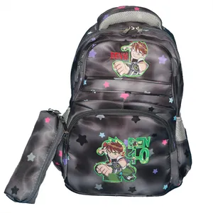 کوله پشتی مدل BEN10 کد S06 به همراه جامدادی 