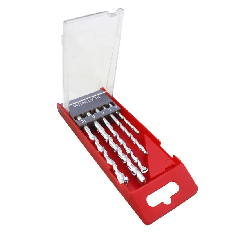 مته الماسه سنگ و دیوار باس مدل -4-5-6-8-10MM مجموعه 5 عددی