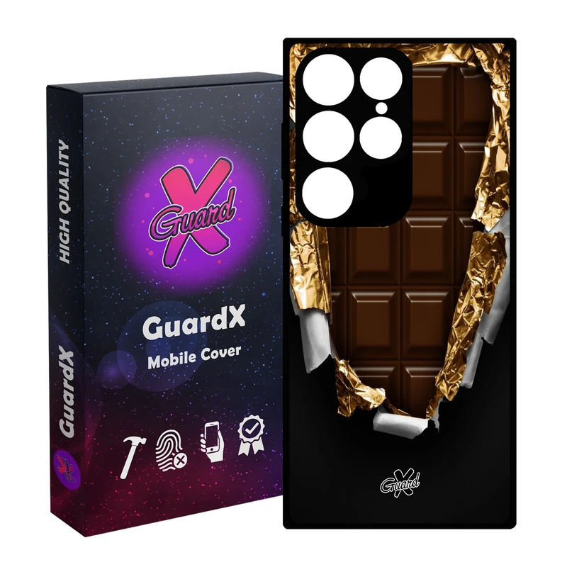 کاور گارد ایکس طرح Chocolate مدل Glass10061 مناسب برای گوشی موبایل سامسونگ Galaxy S24 Ultra