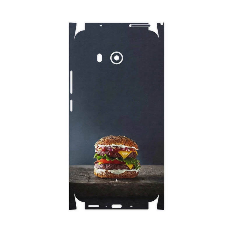 برچسب پوششی ماهوت مدل Hamburger-FullSkin مناسب برای گوشی موبایل اچ تی سی U11