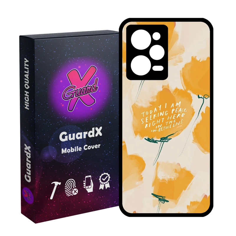 کاور گارد ایکس طرح Flower مدل Glass10830 مناسب برای گوشی موبایل شیائومی Redmi Note 12 Pro 5G/Poco X5 Pro 5G/Note 12 Pro Speed
