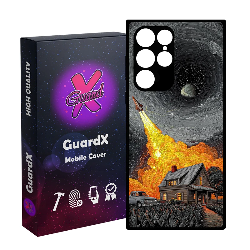 کاور گارد ایکس طرح Interstellar مدل 10933 مناسب برای گوشی موبایل سامسونگ Galaxy S23 Ultra