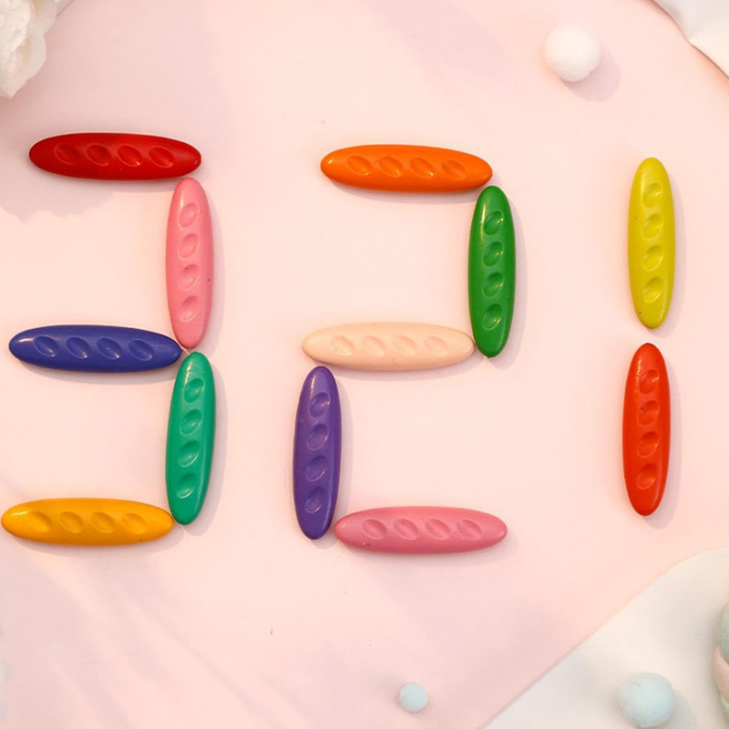 مداد شمعی 36 رنگ سمید مدل جادویی طرح بادامی