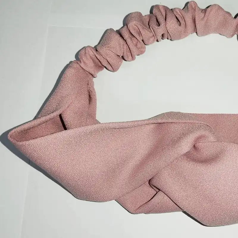 هدبند زنانه مدل گره ای پهن